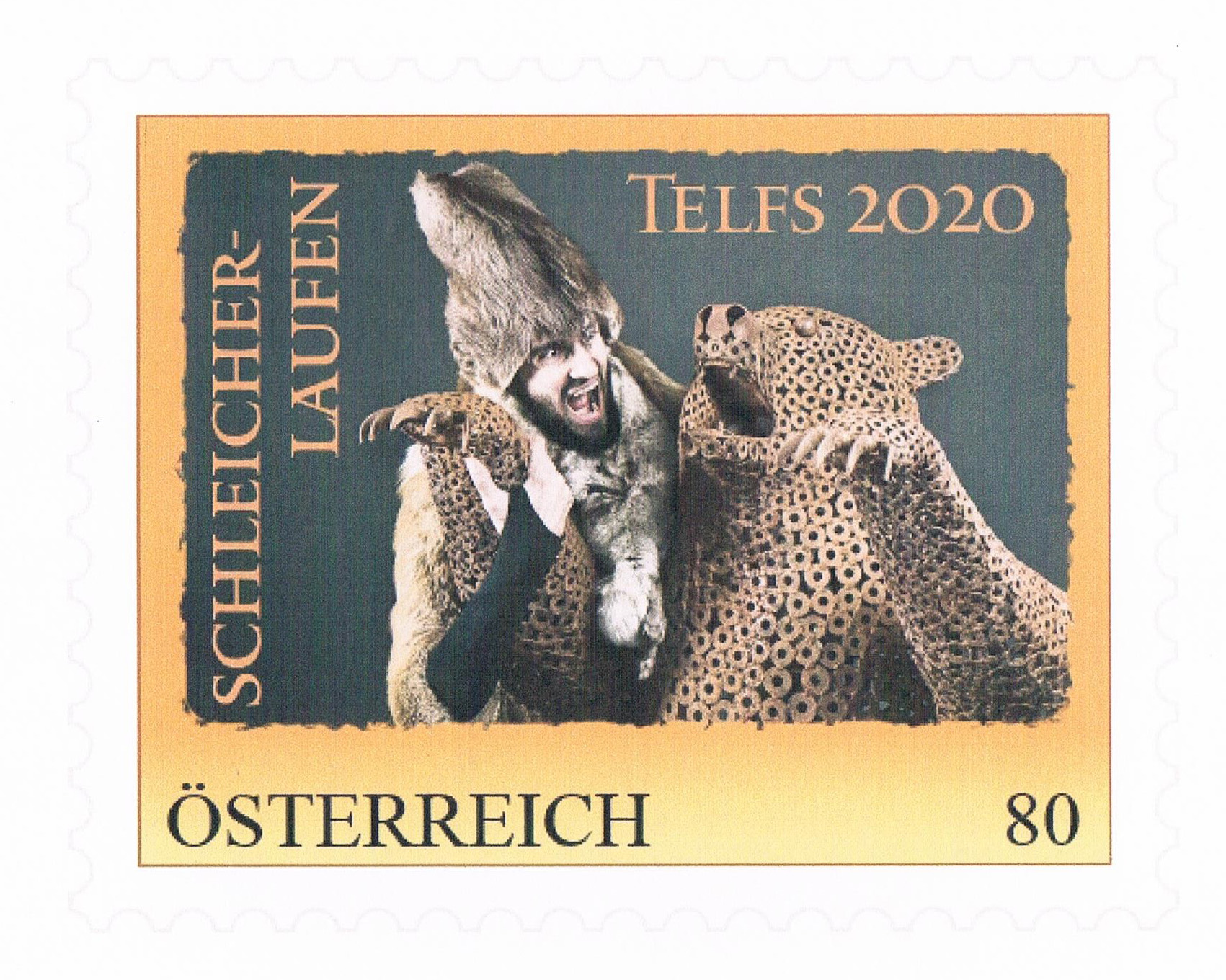Briefmarke Schleicherlaufen 2020